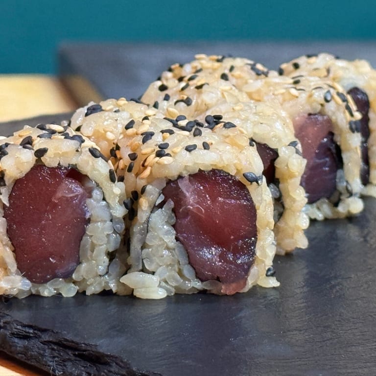 Delicious Uramaki Rolls at Our Japanese Restaurant